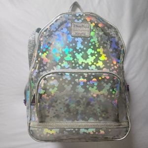 Mickey Mouse Magic Mirror Metallic Mini Backpack by Loungefly